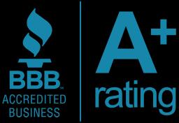 BBB Accredited Business with an A+ rating
